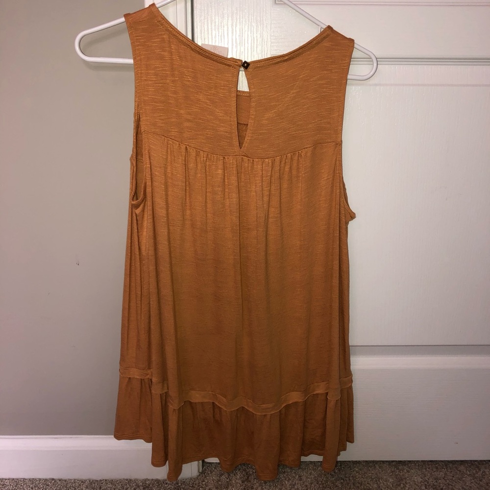 Mustard Tank Top - Picture 2 of 2